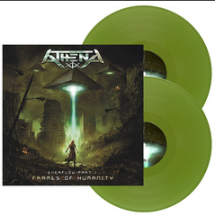 Athena XlX - Everflow Part 1: Frames of Humanity (Synchro Green Vinyl)