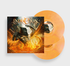 Induction - Born From Fire (Yellow/Orange Marbled Vinyl)