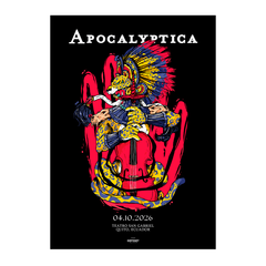 Event Poster Apocalyptica - Ecuador 2026