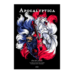 Event Poster Apocalyptica - Panamá 2026