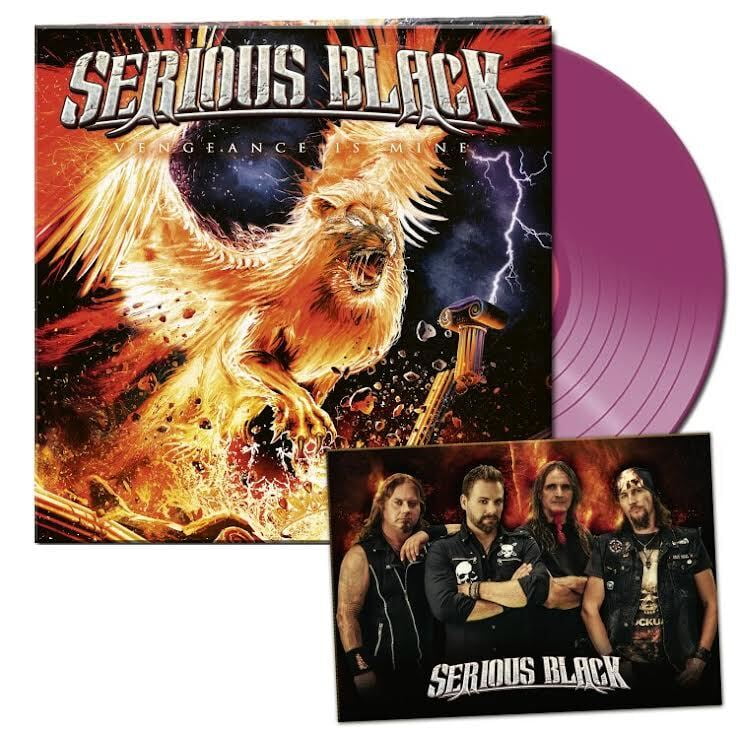 Serious Black - Vengeance Is Mine - Ltd. Clear Violet Vinyl