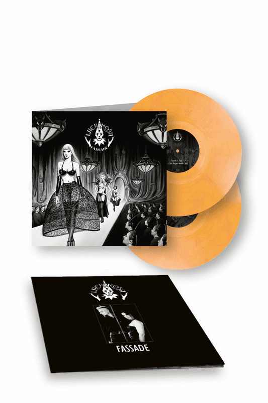 Lacrimosa - Fassade (2LP Yellow-Transparent Red Marbled Vinyl)