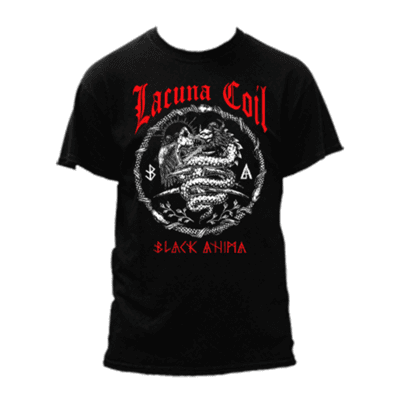 Camiseta Lacuna Coil - Black Anima