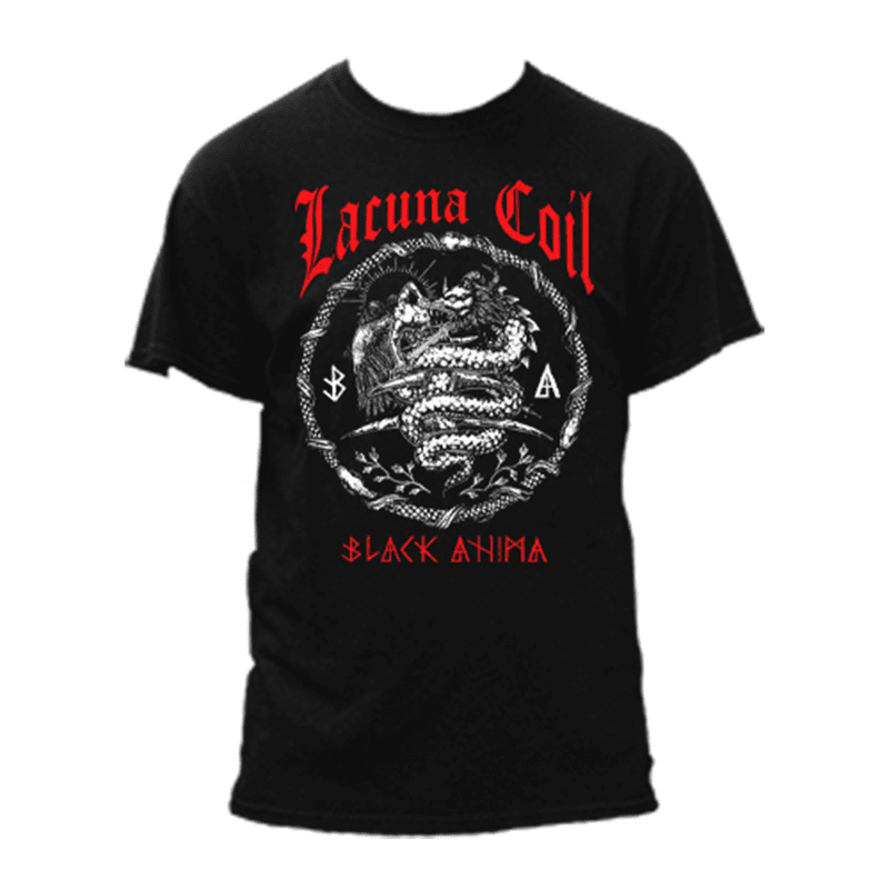 Camiseta Lacuna Coil - Black Anima