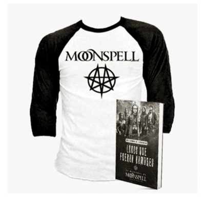 Bundle Libro Lobos que fueron hombres + Camiseta Moonspell (Edición limitada)