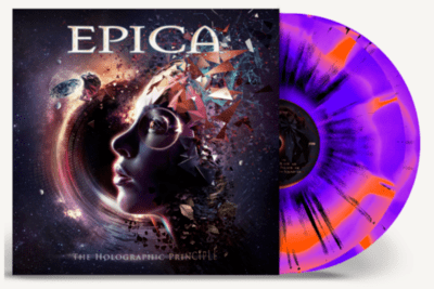 Epica - The Holographic Principle (reissue) - 2LP Orange Purple Inkspot Vinyl