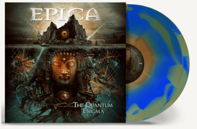 Epica - The Quantum Enigma (reissue) - 2LP Gold Blue Inkspot Vinyl