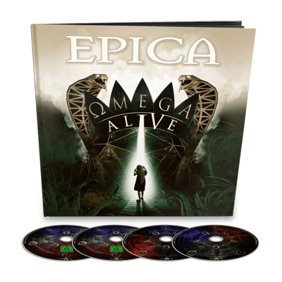 Bundle Epica - Omega Alive Earbook CD + Camiseta
