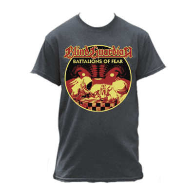 Camiseta Blind Guardian - Batallions of Fear - Gris