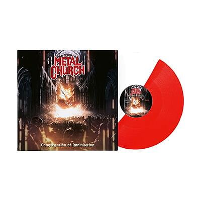 Metal Church - Congregation of Annihilation (Red/White Bi-coloured Vinyl)