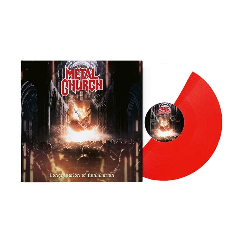 Metal Church - Congregation of Annihilation (Red/White Bi-coloured Vinyl)