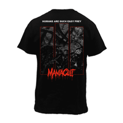 Camiseta Aborted - ManiaCult - Negra