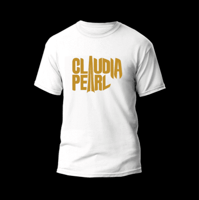 Camiseta Blanca Hombre Claudia Pearl