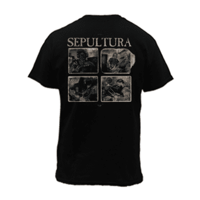 Camiseta Sepultura - Sepulquarta