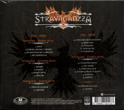 Stravaganzza - La Noche del Fénix - 2CD + DVD Digipak