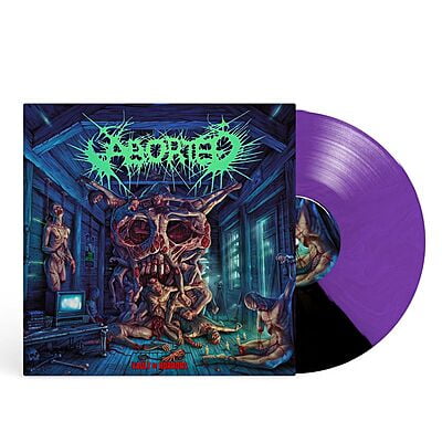 Aborted - Vault of Horror (LP Purple/black Split Ltd.  Glow in the dark)