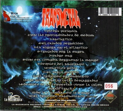Transmetal - El Trigésimo Mandamiento CD Digipak