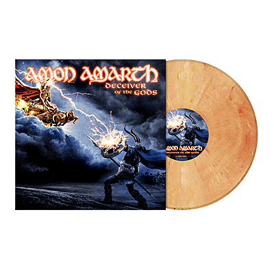 Amon Amarth - Deceiver of The Gods (Beige Red Marbled Vinyl)