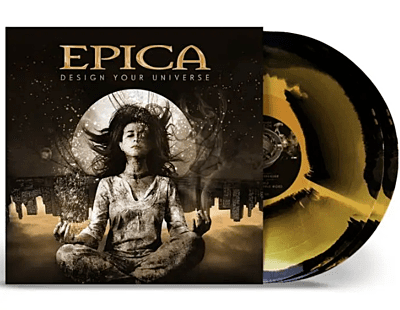 Epica - Design Your Universe GOLD EDITION GOLD/BLACK INKSPOT VINYL - 2LP