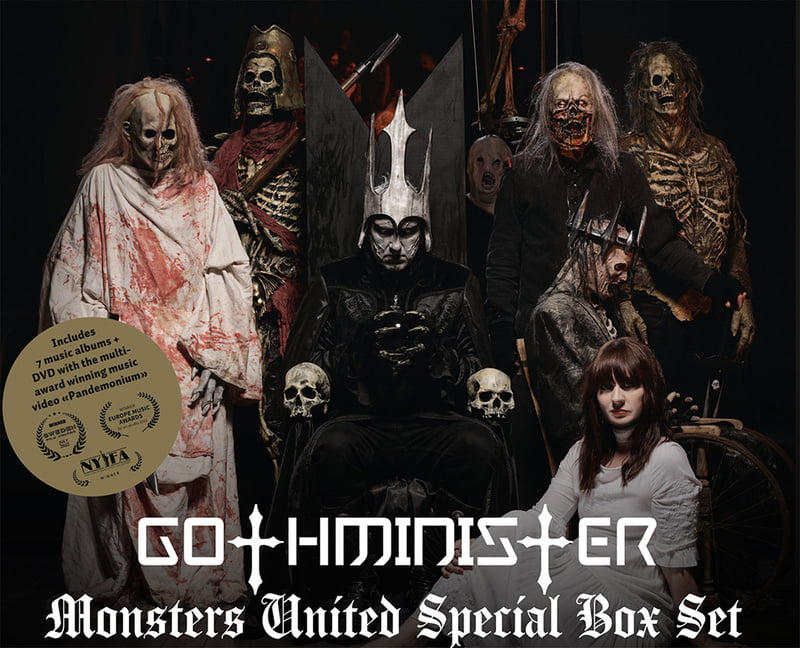 Gothminister - Monsters United  (Ltd. Boxset)