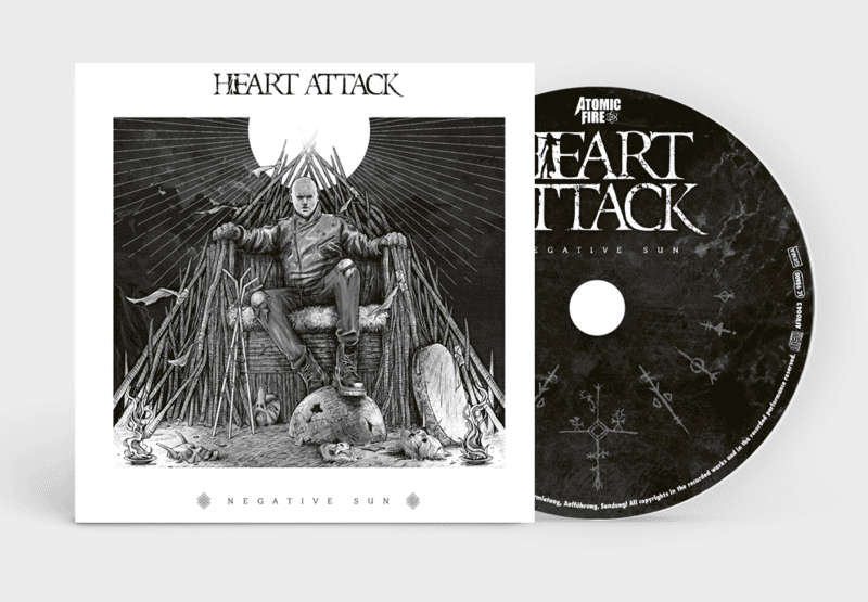 Heart Attack  - Negative Sun - CD Digipak