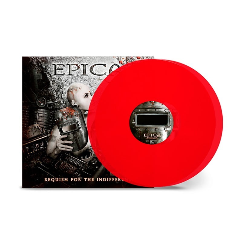 Epica - Requiem For The Indifferent (2LP Transparent Red Vinyl)