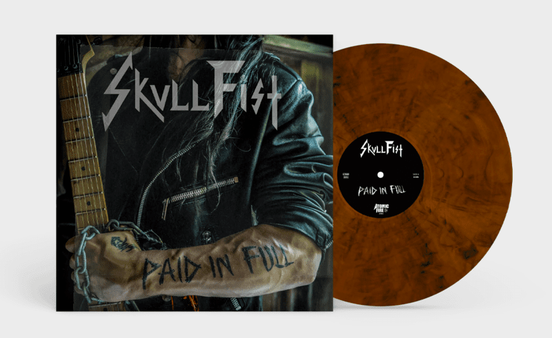 Skull Fist - Paid in Full - Orange/Black Vinyl
