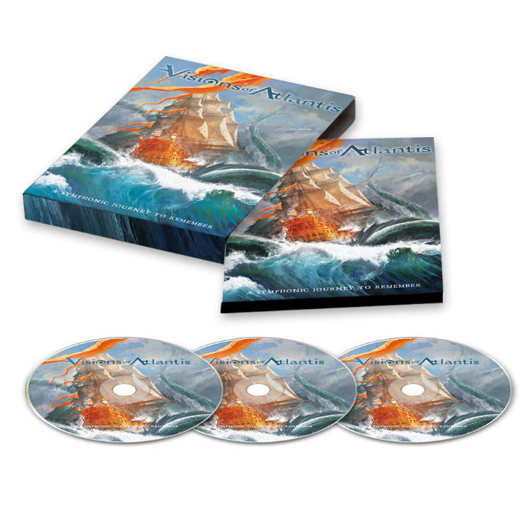 Visions Of Atlantis - A Symphonic Journey... (CD + DVD + Blu Ray)