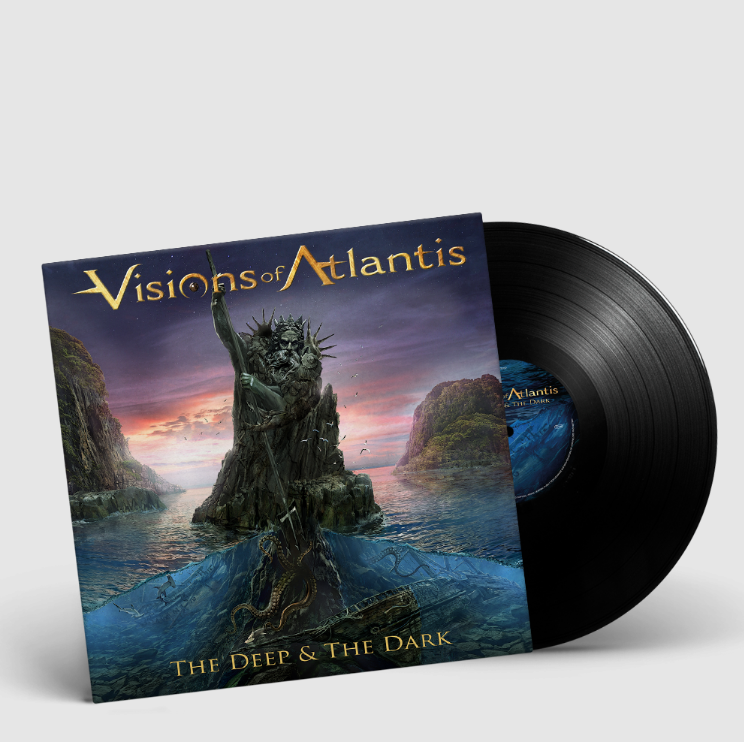 Visions Of Atlantis  -  The Deep & The Dark (Black LP)